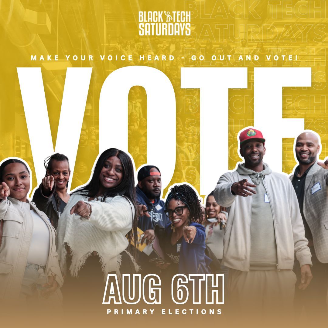 BlckTchSaturdys's tweet image. Stay Informed. Vote. Advocate. 
#VoteYourValues #Detroit #Michigan #TogetherWeCan