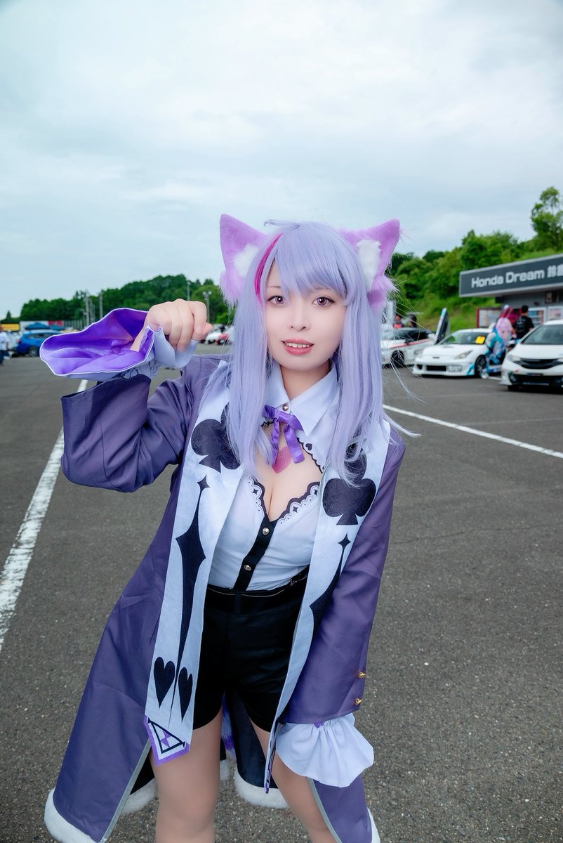 Cosplay ホロライブ 猫又おかゆ🍙 📸:@TonKatu_JP1 さん #痛フェス鈴鹿