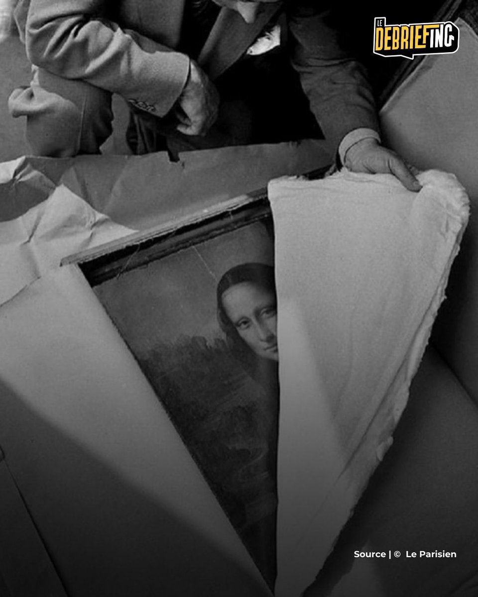 ledebriefing's tweet photo. Déballage de la Joconde après la Seconde Guerre mondiale (1945)
Pour protéger plus de 3 600 œuvres d'art du #Louvre, dont la célèbre Joconde, celles-ci ont été secrètement déplacées vers la campagne française pour éviter une éventuelle capture par les nazis. https://t.co/U2ecyopKkq
