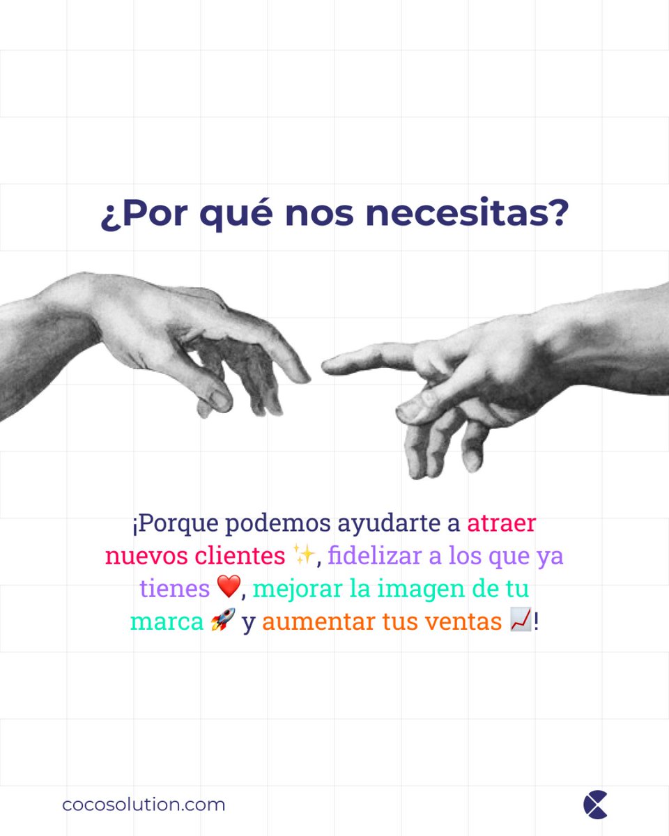 CocoSolution's tweet image. ¡Hola a todos los dueños de negocios! 👋🏽 🥥 

En Coco, nuestro objetivo es hacerte 𝒅𝒆𝒔𝒕𝒂𝒄𝒂𝒓. Nuestro equipo ofrece soluciones innovadoras y efectivas para conectar con más clientes y hacer crecer tu negocio  🚀

¿Te ayudamos a transformar tu negocio? 💼