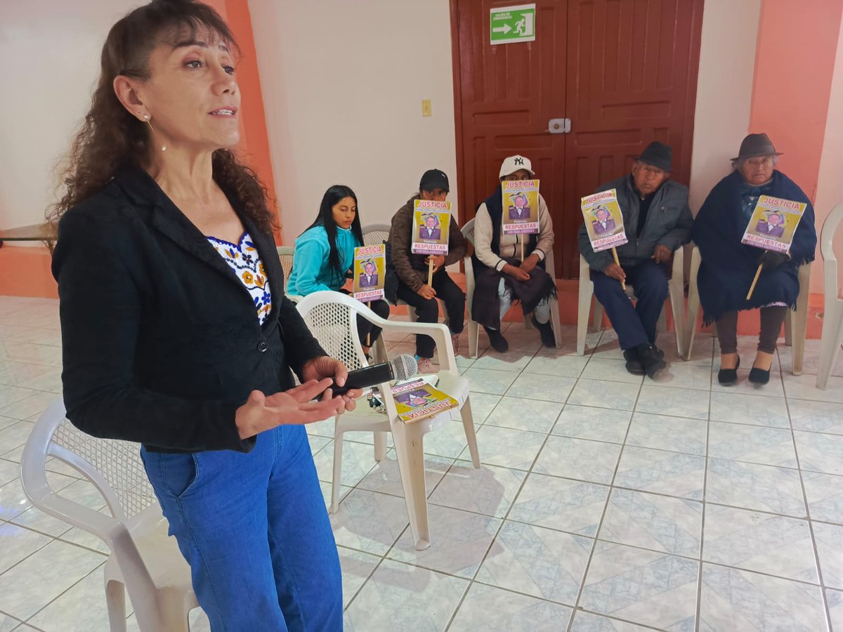 patynunezCh's tweet photo. #JusticiaParaAidita
Estuvimos en #Calpi - #Riobamba junto a familiares, vecinos y amigos de #AiditaAti, buscando un solo objetivo, que los responsables sean #Castigados con el máximo rigor de la ley.
@RC5Oficial, @MashiRafael. https://t.co/x2rUIgukaY