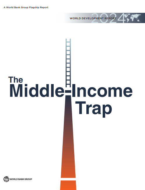 RichardRossow's tweet photo. The @WorldBank's World Development Report- The Middle Income Trap. 

Lots of tough truth about India's pathway to rapid economic transformation. 

Also some great stories, like TCS' early days.

https://t.co/VpilpFz8bU https://t.co/eiTm18Pj5V