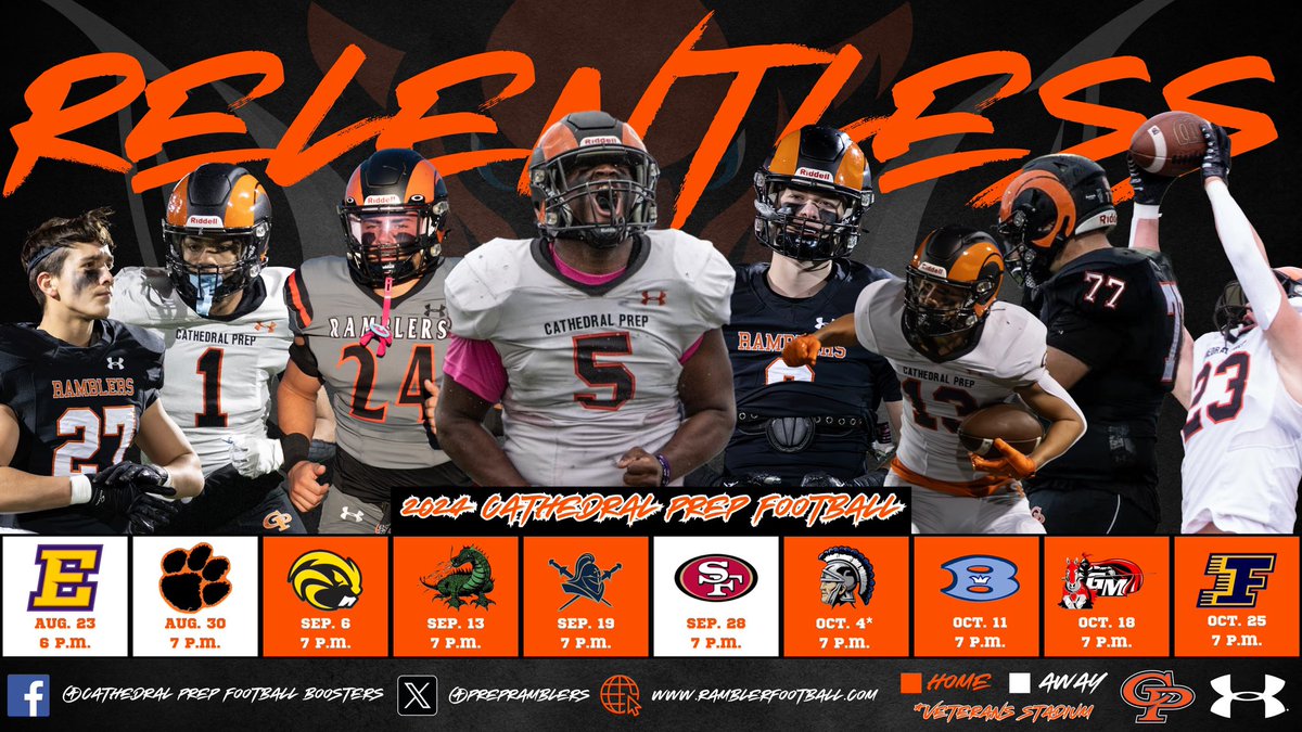 PrepRamblers's tweet photo. The 2024 season officially starts today. Let’s be Relentless in everything we do. #RollRamblers https://t.co/qBuCWGkISd