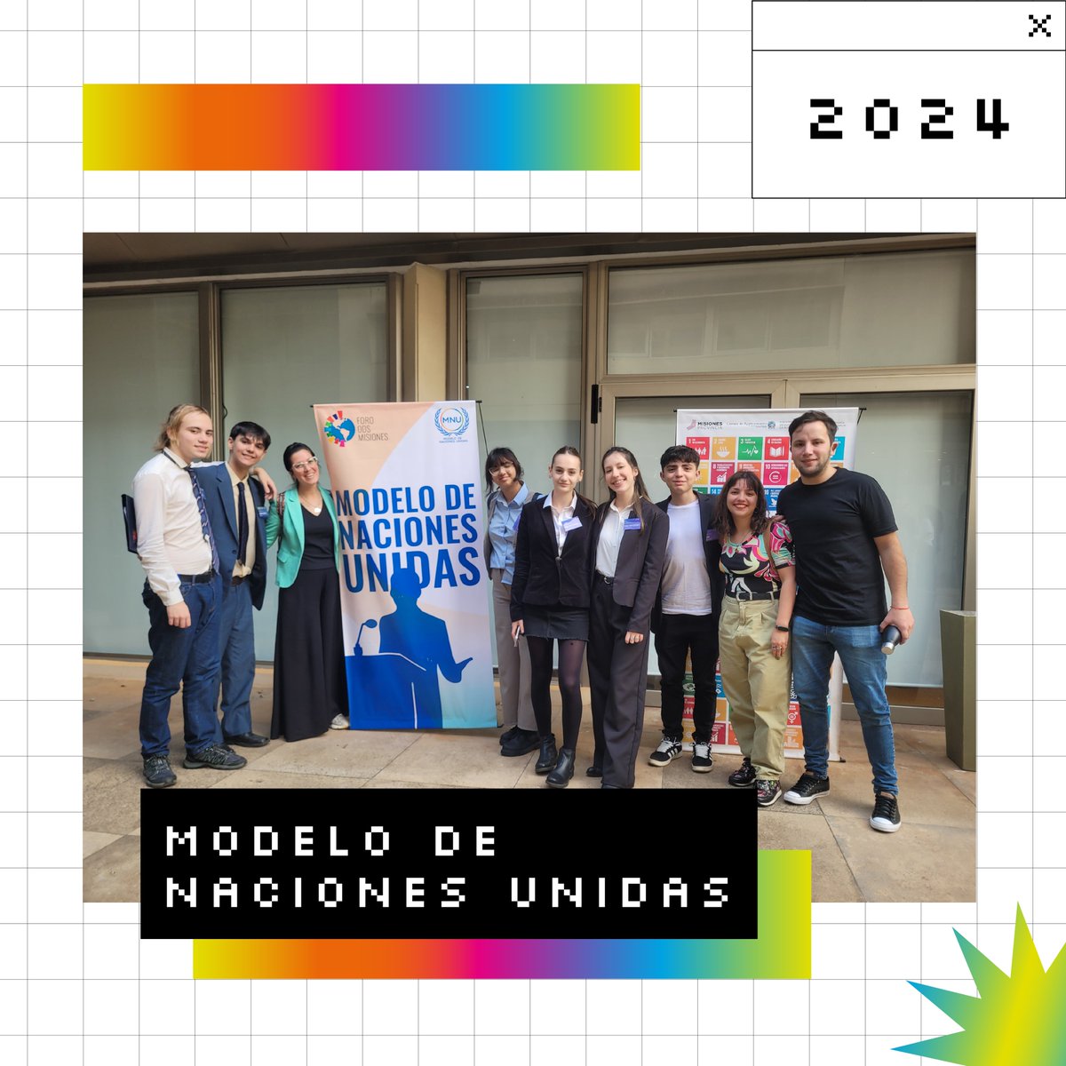 SecInnovacion's tweet photo. 📅 El pasado Viernes 2 de Agosto estudiantes de cuarto y quinto año estuvieron representando a la escuela en la cuarta edición del Modelo de Naciones Unidas organizado por el Foro ODS de Misiones https://t.co/tkbGXBTJ5k