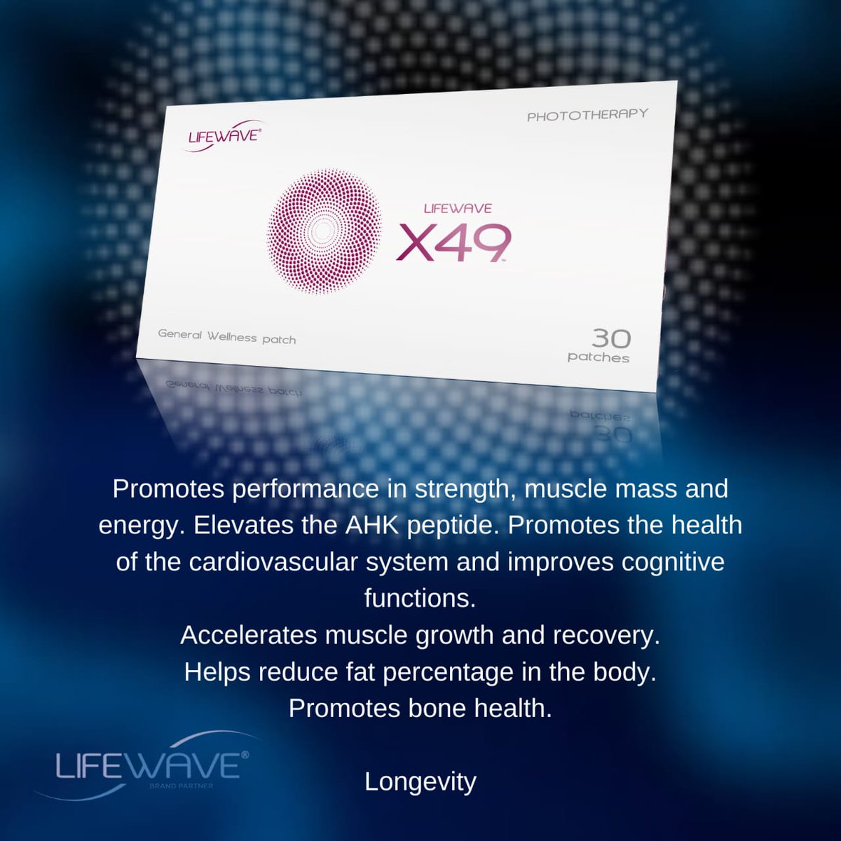 LifeWave X49 LIFEWAVE x49 30パッチ 経穴刺激用 LIFEWAVE x49 30