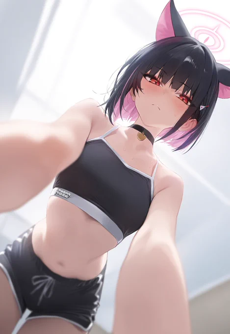 カズサさん:「先生..今日は逃がさないよ...」