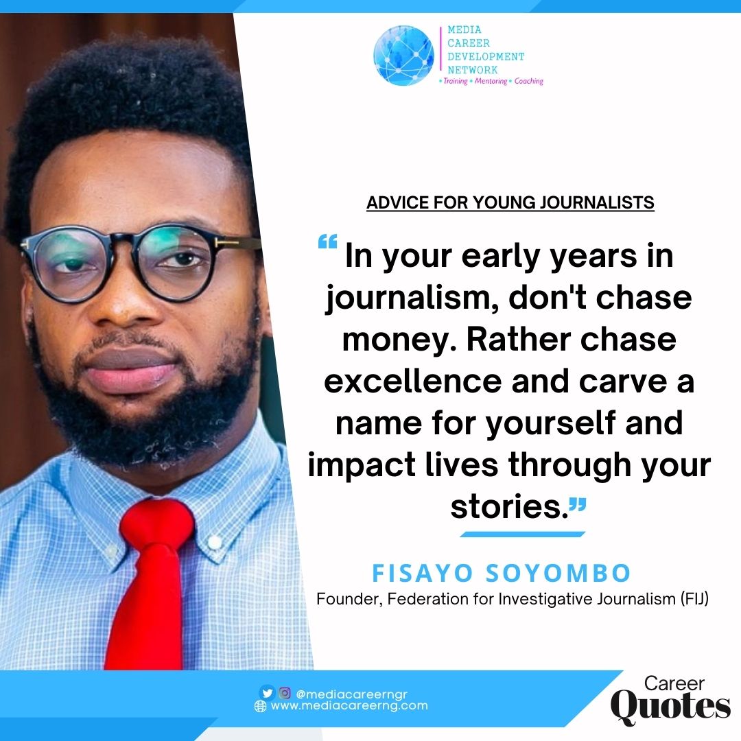 Mediacareerngr's tweet photo. Advice for young journalists by @fisayosoyombo https://t.co/LBL3QPWNMA