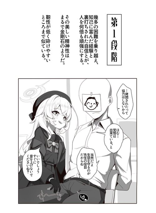 ニヤニヤ教授に完全敗北する話
【第一段階】 