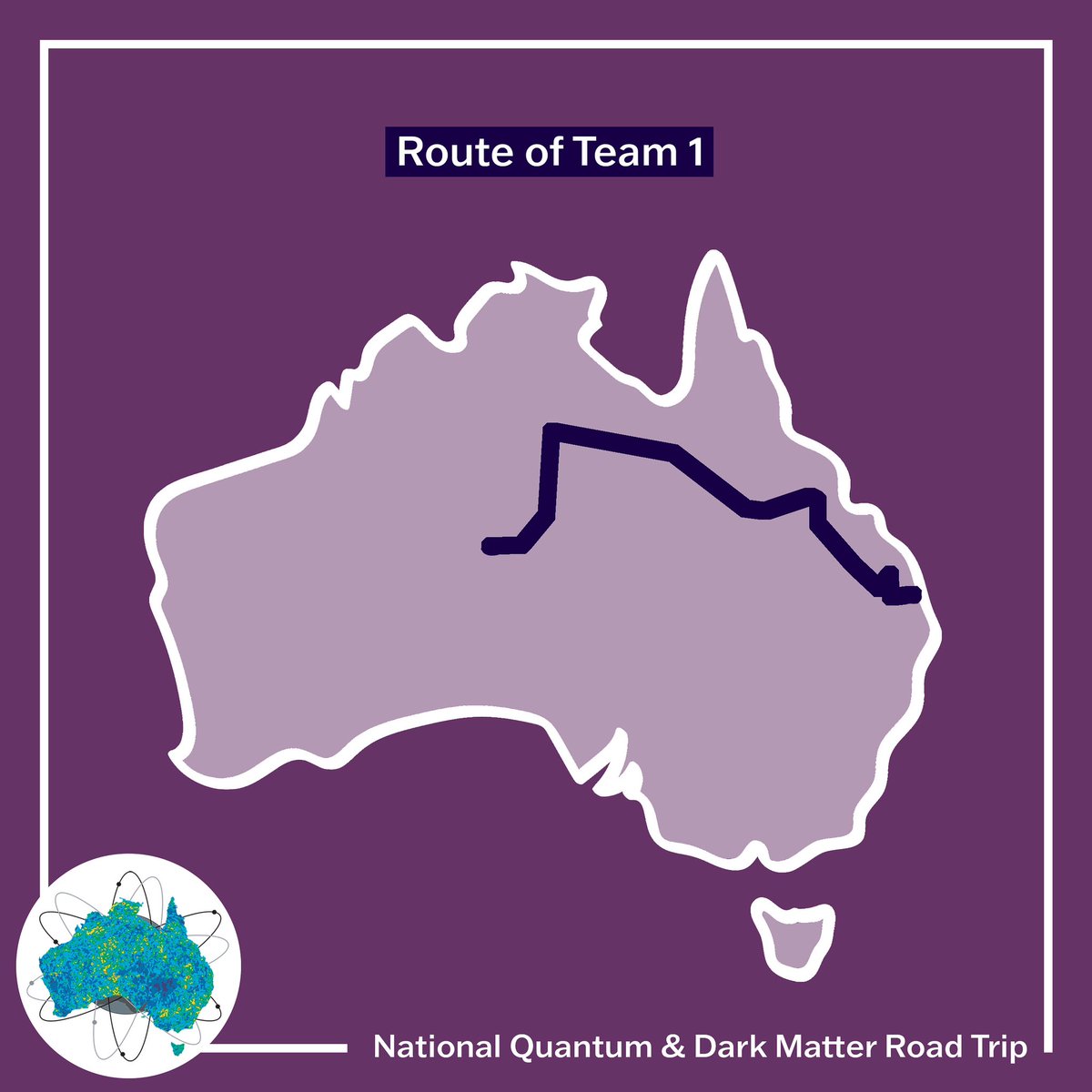 We started part one of two of our road-trip route today! @ARC_EQUS <a href="/ARC_DMPP/">Dark Matter Centre</a>