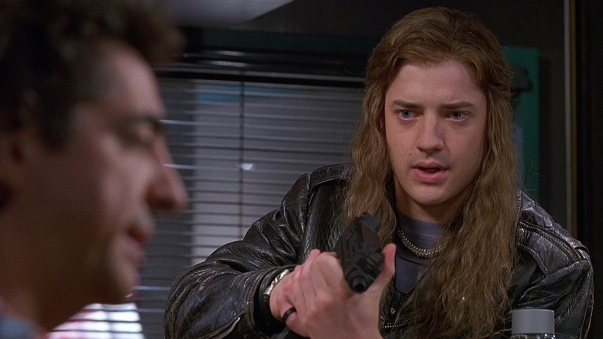 aresluoga's tweet photo. 30 years ago today, the Rock comedy film, #Airheads, directed by #MichaelLehmann, written by #RichWilkes, and starring #BrendanFraser, #SteveBuscemi, and #AdamSandler, opened to negative reviews and disappointing box office performance in US theaters. https://t.co/4zmy5PXcej