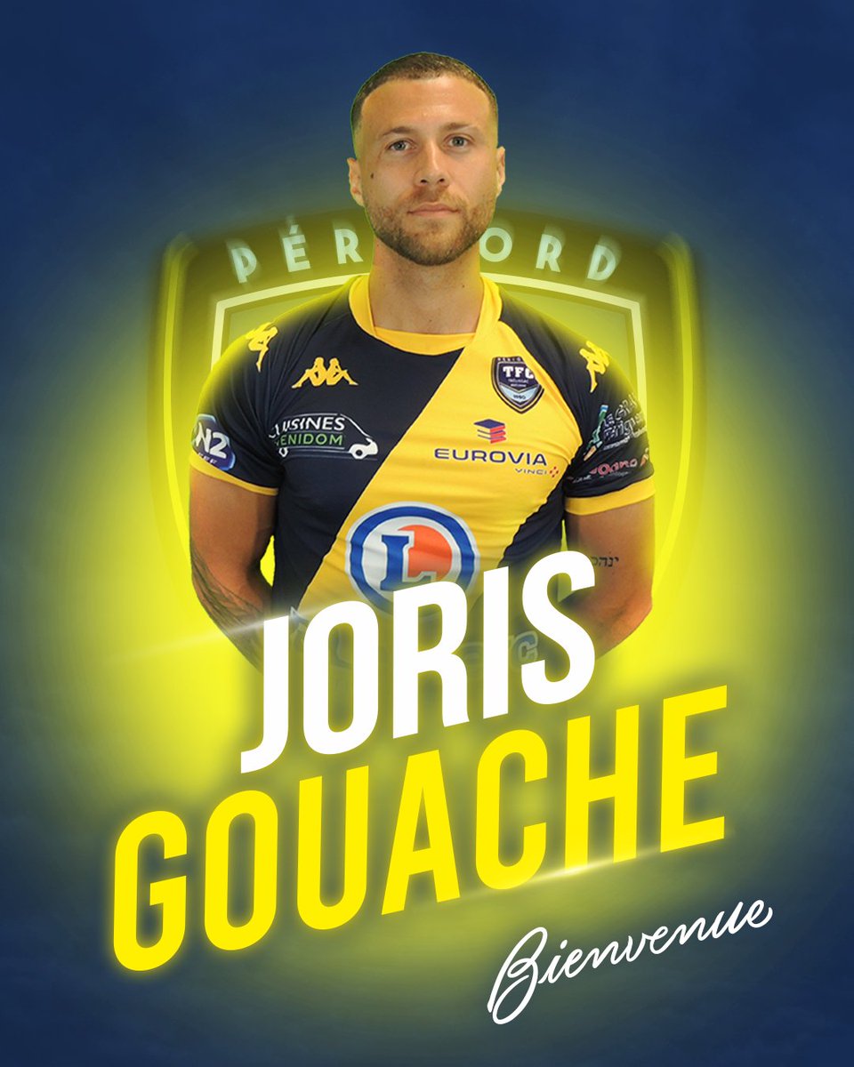 [📄 MERCATO #TFC] - BIENVENUE 🤝

Nous sommes heureux de vous annoncer le retour de Joris GOUACHE ! Après une saison 2022 -2023 compliquée . Joris revient fort pour faire trembler les filets 🔥

𝗕𝗼𝗻 𝗿𝗲𝘁𝗼𝘂𝗿 𝗮̀ 𝗹𝗮 𝗺𝗮𝗶𝘀𝗼𝗻 𝗝𝗼𝗿𝗶𝘀 !

🔵 Joris GOUACHE
🟡 Attaquant