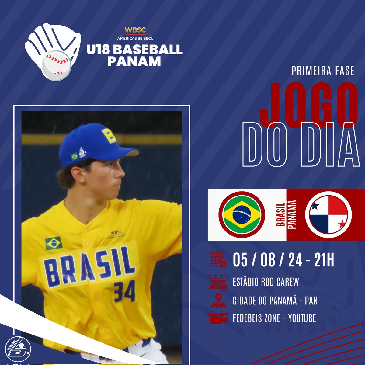 CBBS - Conf. Brasileira de Beisebol e Softbol tweet media