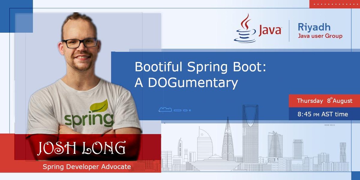 RiyadhJUG's tweet image. Exciting news for #JavaDevelopers!
Join @starbuxman’s online talk 🎤 on @springboot 3 and @Java 21, exploring AI, modularity, and production optimizations like Project Loom and GraalVM.
🗓 Thu, Aug 8, 🕣 8:45 PM AST
🌐 Register now: buff.ly/3LStDAH