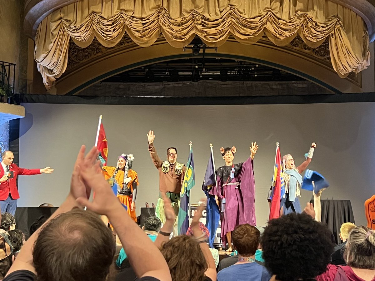 commandcast's tweet image. That’s a wrap on #GameKnightsLive at @Gen_Con!

We had an absolute blast doing the show for such an epic audience. See y’all at #MCVegas in October! 

mcvegas.mtgfestivals.com/en-us/badges.h…