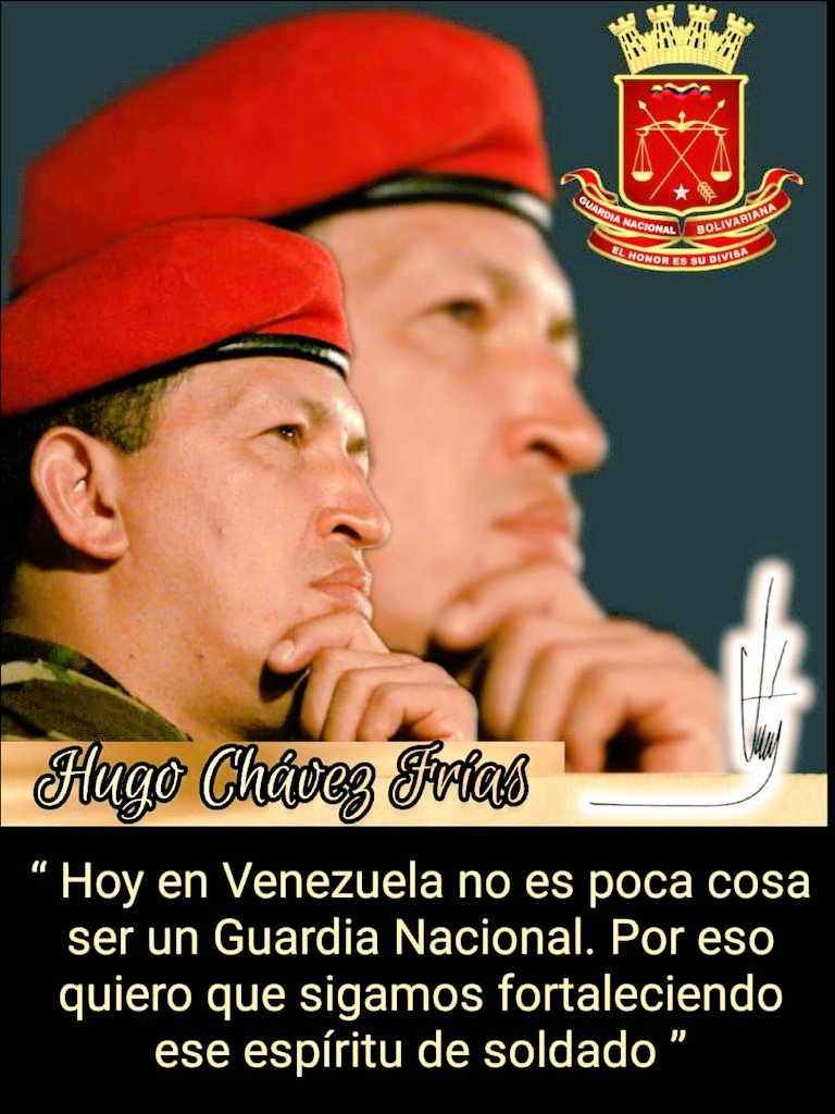 #05AGO 💭Compartimos con Nuestro Pueblo  un  Pensamiento del Cmdte Eterno Hugo Rafael Chávez Frías.
<a href="/GnbGaranteDePaz/">Guardia Nacional Bolivariana</a>