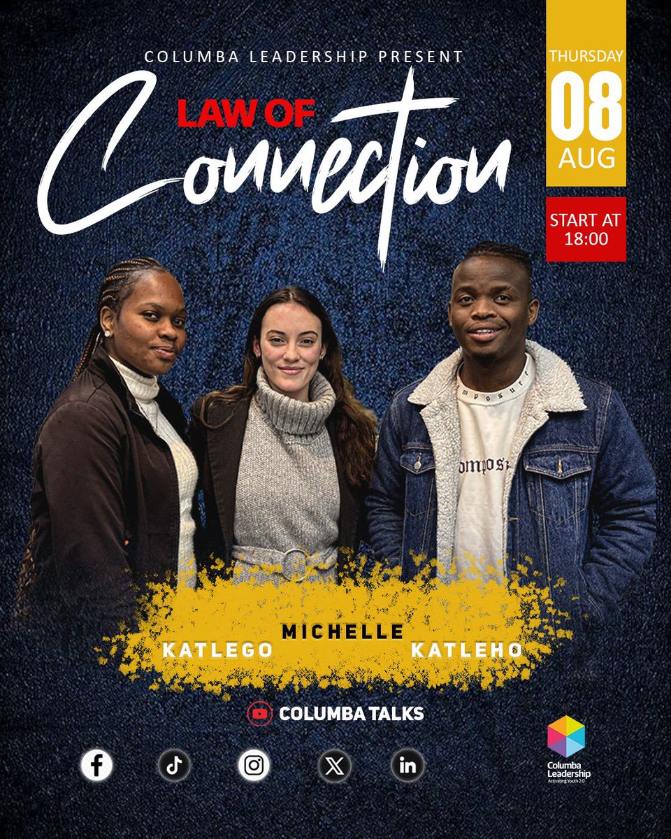 ⏰ Live this Thursday at 6pm! Let's explore The Law of Connection together. 🌟 Join us!

youtube.com/live/vb7TH_s1q…