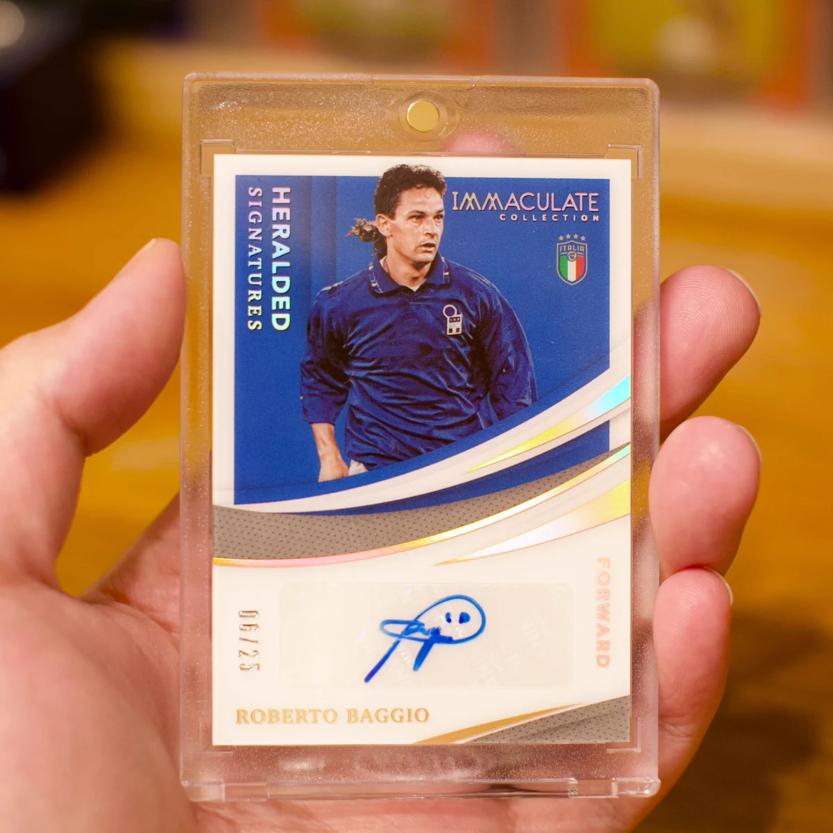 ROBERTO BAGGIO 2500枚限定カード SUI on X: 