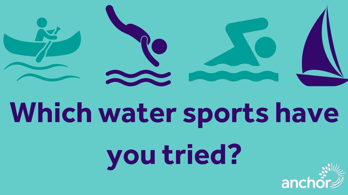 It's set to be another busy day at the #Olympics with many athletes taking to the water to participate in artistic swimming, canoe slalom, diving and sailing competitions 🌊🌊

Have you done any water sports recently? Let us know in the comments using #AnchorGames 🤽‍♀️