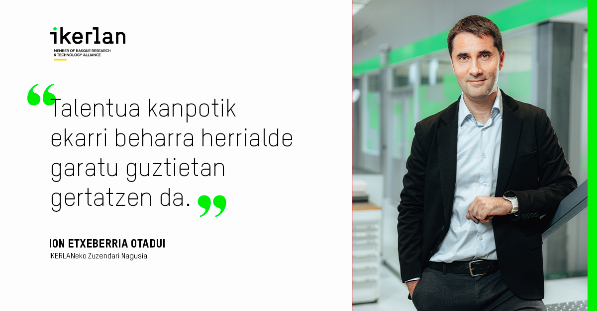 IKERLANofficial's tweet photo. 📰 Irakurri ezazu Ion Etxeberriari PUNTUA aldizkarian egindako elkarrizketa.
🗣 "#IKERLAN-en gai izan gara, teknologia etengabe aldatuz doan arren, puntaren puntan jarraitzeko". 👇
https://t.co/KklmAZFHVU
#IKERLAN50 #TechnologyAttitude https://t.co/cmgK2XIA81