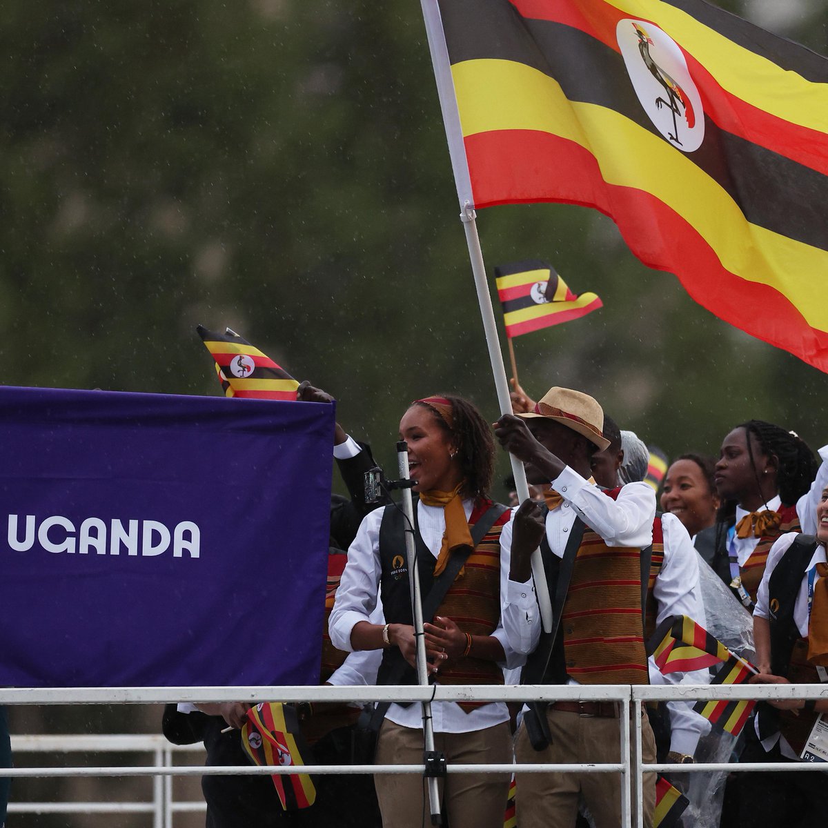 Welcome to a special episode of the #OurPeople 🇺🇬🇸🇪 Series in honor of the ongoing Paris 2024 Olympics.

This month, we spotlight Gloria Anna Muzito, the Ugandan-Swedish swimmer who carried Uganda’s flag at the #2024ParisOlympics Opening Ceremony!