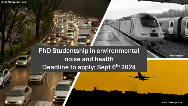 Sierra Clark (@sierraclark2) on Twitter photo 📢Funded PhD studentship in noise and health in the UK open for applications working with me, Prof John Gulliver & Prof Charlotte Clark in the growing Environmental and Social Epidemiology Section of <a href="/SGUL_PHRI/">Population Health Research</a>! (🧵1/n)
sgul.ac.uk/study/postgrad… 📢Funded PhD studentship in noise and health in the UK open for applications working with me, Prof John Gulliver & Prof Charlotte Clark in the growing Environmental and Social Epidemiology Section of <a href="/SGUL_PHRI/">Population Health Research</a>! (🧵1/n)
sgul.ac.uk/study/postgrad…