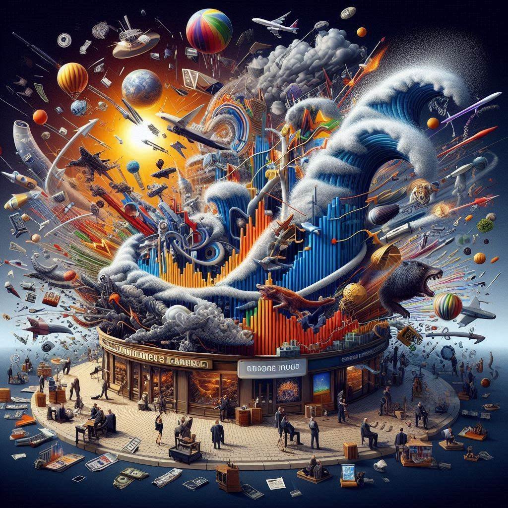 politics, protests
markets
weather

culmination of #chaos