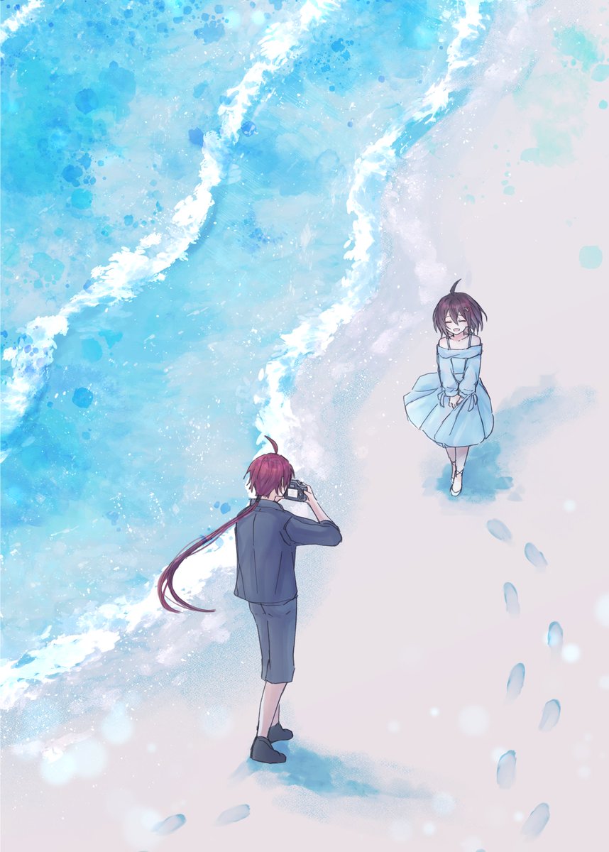 itshuyu_'s tweet image. 君と夏