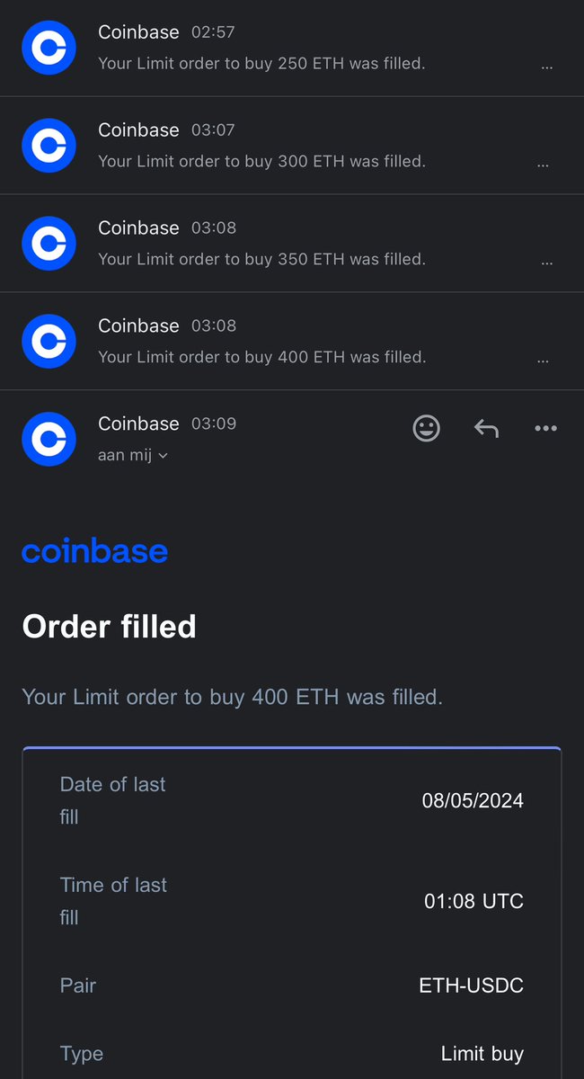 ETH has gone from 3400$ to 2100$ and my account is still blocked by <a href="/coinbase/">Coinbase 🛡️</a> without being given any reason why. 

Funny thing is, they never cancelled my “Stink bids” which I had placed a while back before I got blocked, so now i’ve been filled for thousands of ETH without