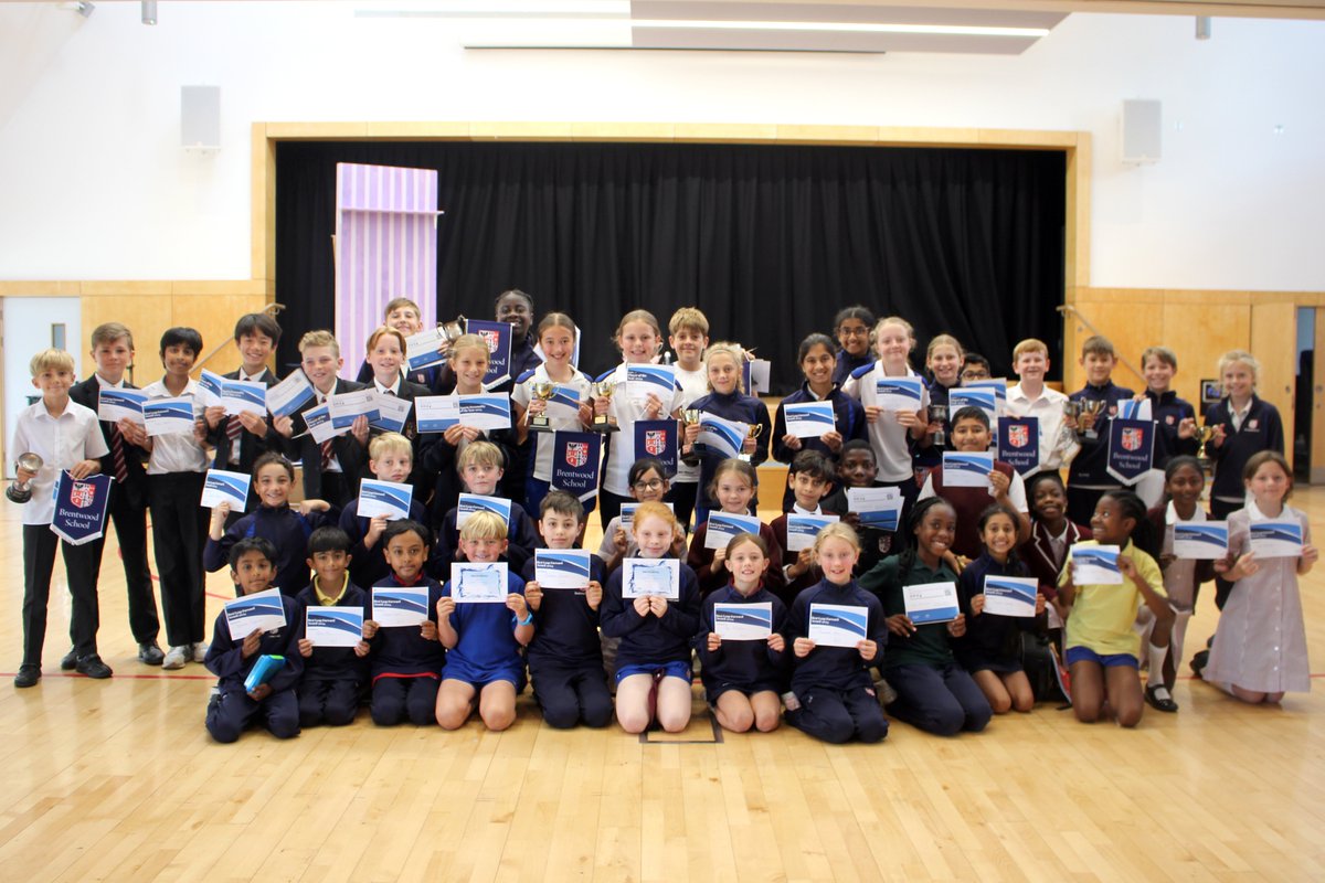 Brentwood_Prep's tweet photo. Sport at the Prep drew to a close with the annual @bwprep_sport  Assembly🏆🏅

KS2 gathered in the hall to reflect on what a year of sport it has been, with so many awards to present.

Congratulations to all! 🙌

#SportsAssembly #Sports #WeAreDetermined #WeAreBrentwood https://t.co/ymUr0FwXXA