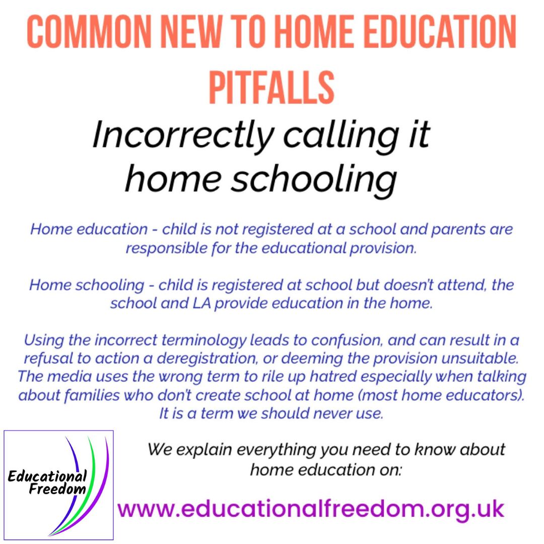 edfreeuk's tweet image. Remember terminology makes a difference. #homeeduk #learnathome