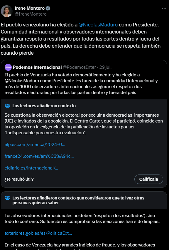 lopodo92's tweet photo. 7 días y no se retracta, nos extraña que salga elegida la extrema derecha en europa https://t.co/4cttQKo9U5