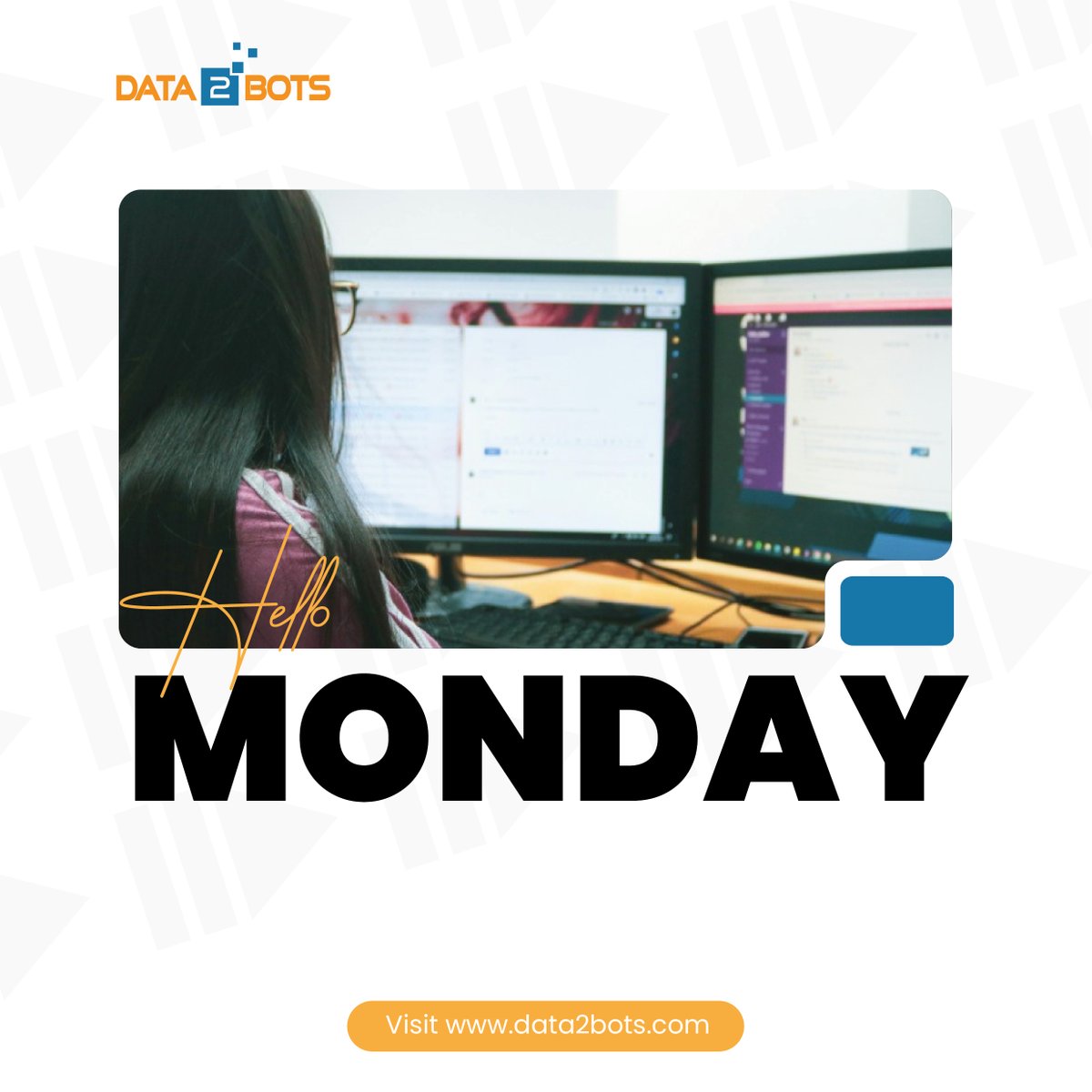 Let us start this week with a positive mindset and a heart full of gratitude. 

What is one thing you are grateful for today? Drop it in the comments below and let us inspire each other to kick off the week on a high note!

#GratitudeMonday #SpreadPositivity #Data2bots