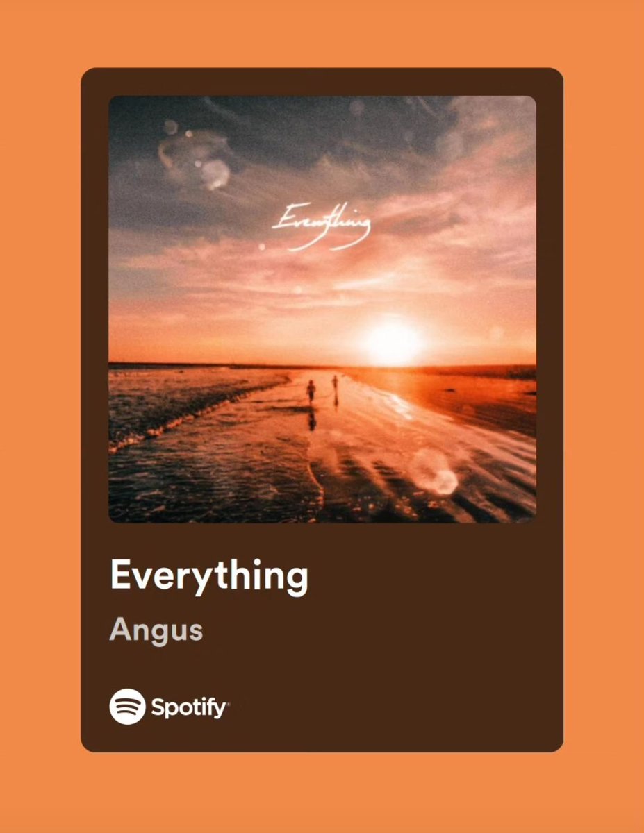 🚀 Just dropped my 8th single, 'Everything'! 🌟 🎤🎧 

Give it a listen on Spotify and let me know what you think! 🎶👇 

🎵 #NewMusic
🎙️ #IndieMusic
🔥 #MusicProducer
🔊 #UpAndComingArtist

open.spotify.com/track/3vUh6jsN… 

#SupportIndieArtists #ListenNow #AngusMusic #NewRelease