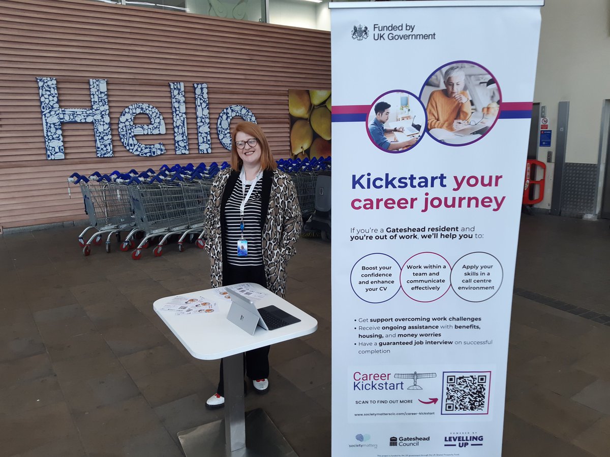 Tomorrow Sharleen will be at Tesco at Trinity Square to share information about #CareerKickstart or sign up via this link today!

societymatterscic.com/home/beyond-pa…
