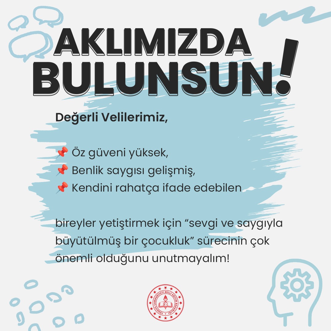 Her türlü değişim ve gelişimin anahtarı, "eğitim"dir.