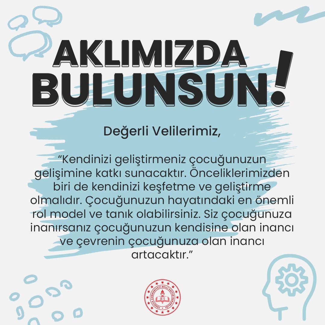 tcmeb's tweet photo. Her türlü değişim ve gelişimin anahtarı, "eğitim"dir. https://t.co/fFDabbhL5U