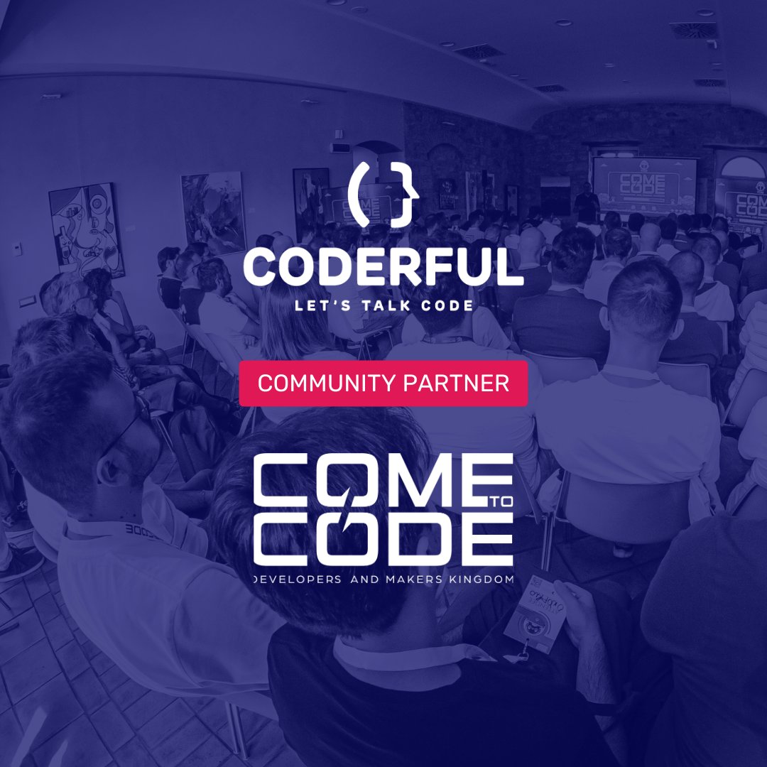 coderful's tweet photo. Siamo partner di #CometoCode e abbiamo un codice sconto del -25% sui biglietti per l’edizione 2024, il 28 e 29 settembre a Pignola (PZ).

Inserisci il codice: promo_coderful

Ma attenzione: ce ne sono solo 5 disponibili!

Info su https://t.co/li7tI5DF5d

#DevOps #CTC24 https://t.co/rIIYitMgpm