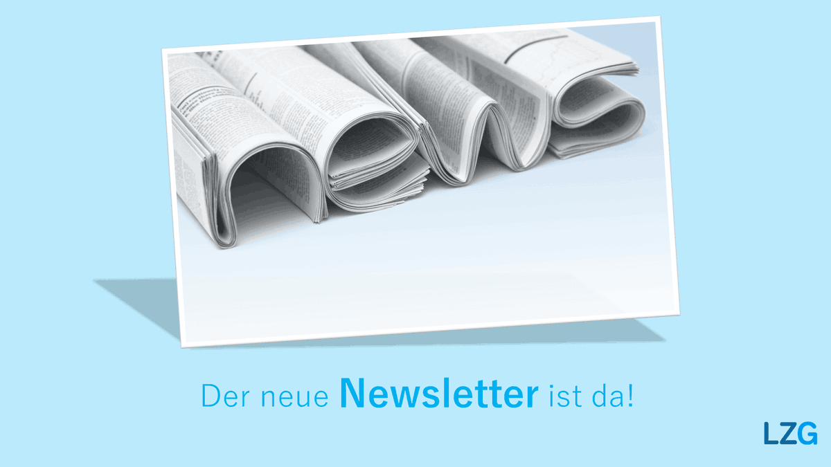Die neueste Ausgabe unseres Newsletters „Gesund in Bayern" ist online! Sei mit unserem #Newsletter immer informiert. Hier kannst du dich anmelden: bit.ly/3nfQxq9. Viel Spaß beim Lesen! #LZGBayern