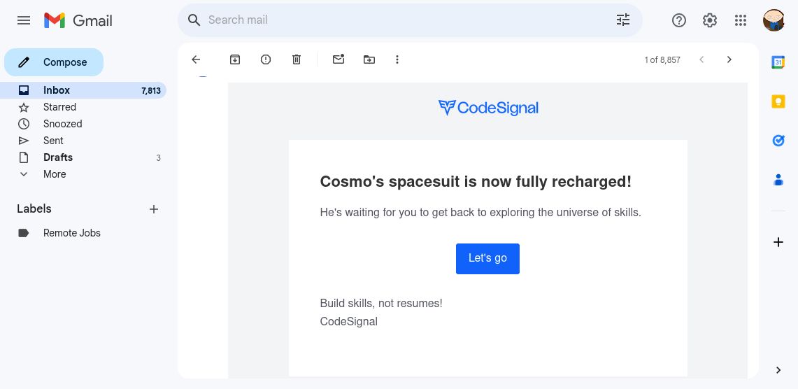 c0d33ngr's tweet image. "Build skills, not resumes!" 🎯
Leveling up my coding abilities with CodeSignal practices for an upcoming interview pre-screen from them!
Share your best practices in the comment section
#interviewprep #techcareer #codesignal #skillbuilding