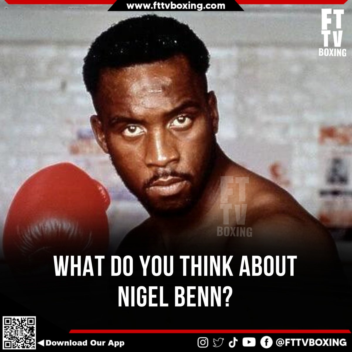 FTTVBoxing's tweet image. What do you think about Nigel Benn?

#NigelBenn #Benn #boxer #boxing #boxingfans #boxingnews #fightfans #boxingworld #boxer #fighter #boxinglife #sports