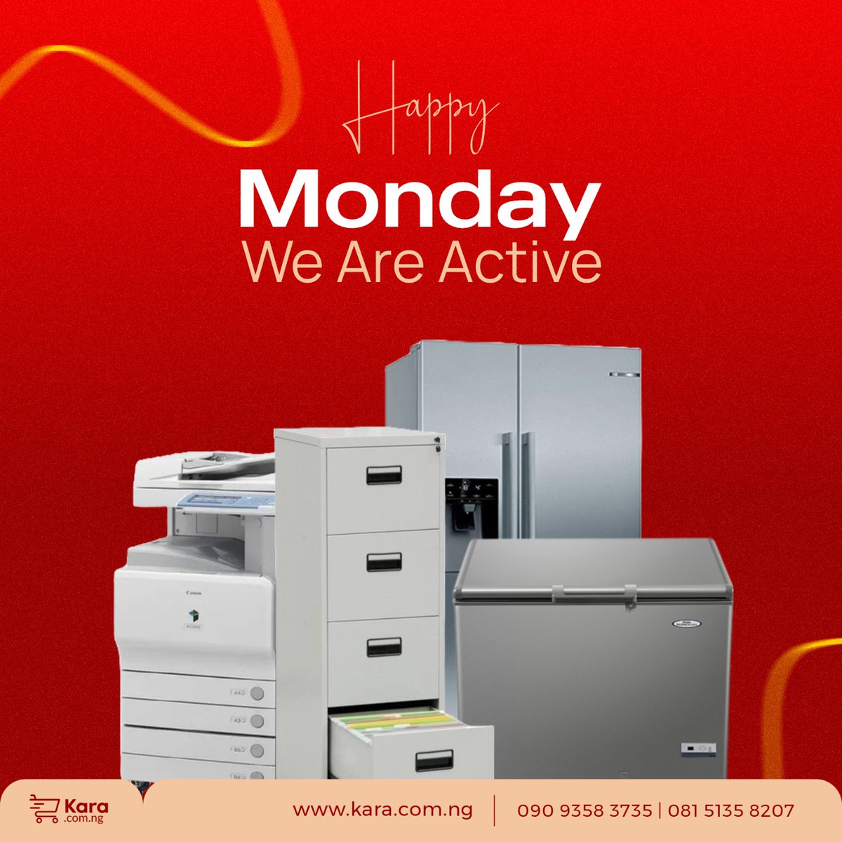 Kara_Nigeria's tweet image. We are Very Active,

#KaraNigeria #MondayMood #TechCommerce