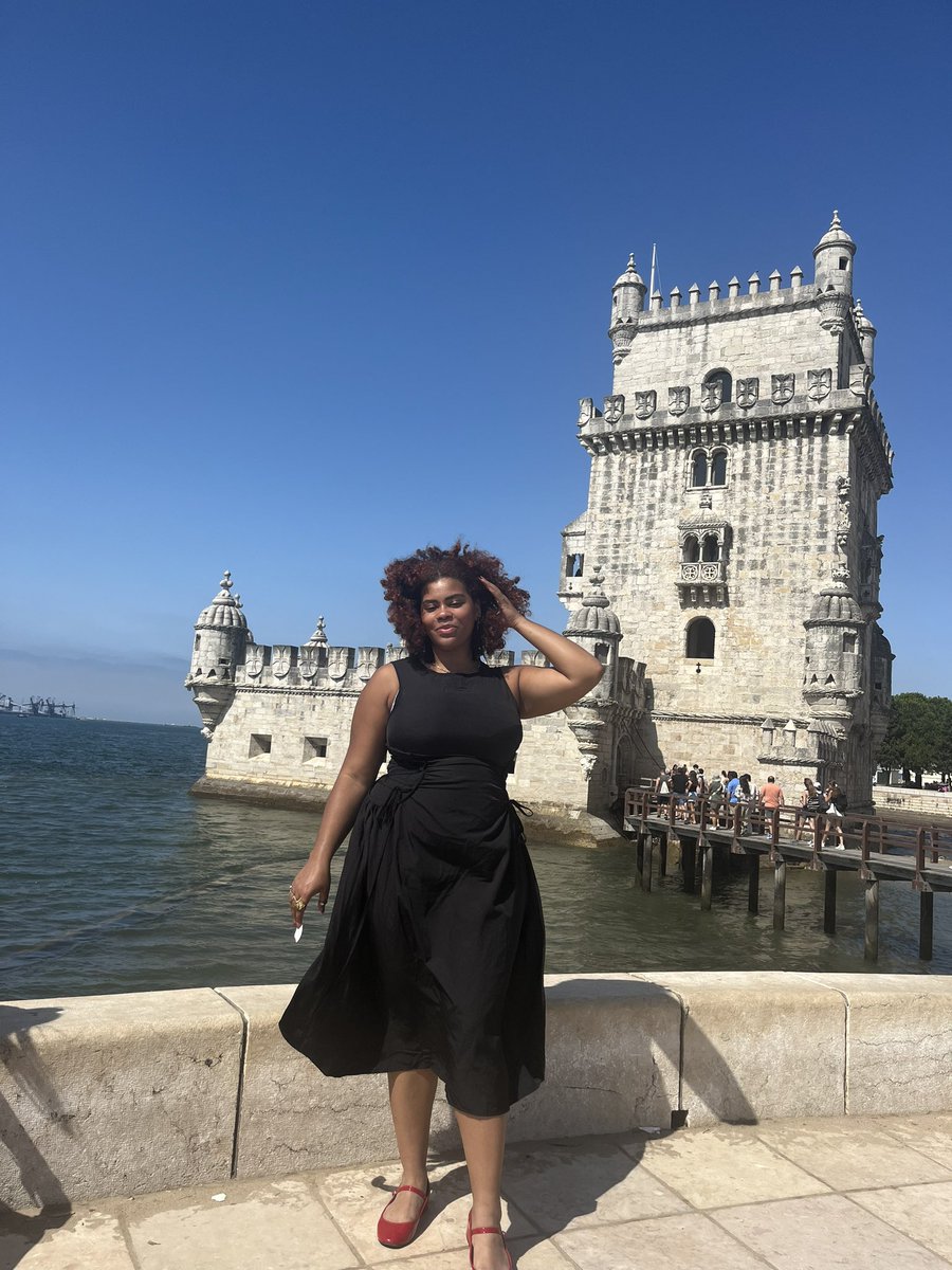I missed most of #BINW24 while cruising the Mediterranean 😭 but it was full of #BlackJoyInNeuro! I can’t wait to follow-up on all the talks on YouTube. Here is a photo of me in Lisbon to make up for my absence.