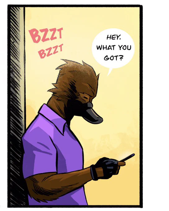 Finished the extra page I added to the end. Here's the only non spoilery panel.

2 days left to back Bill the Platypus on Kickstarter!
Link in profile. 