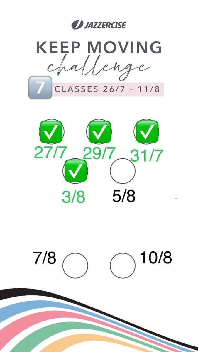 JazzerLondon's tweet image. How’s your #KeepMovingChallenge going? Will you tick ✅ off todays class? #MotivationMonday
👟💃👊💪💦💥

⏰7pm #LoCardioSculpt at Erith &amp;amp; LIVE-streaming on LEK BAND 

Join us! 
🛜JazzerciseLEK.com
📱 07717-155074 
📌QR Code
📧JazzerciseLEK@gmail.com 

#JazzerciseLEK
