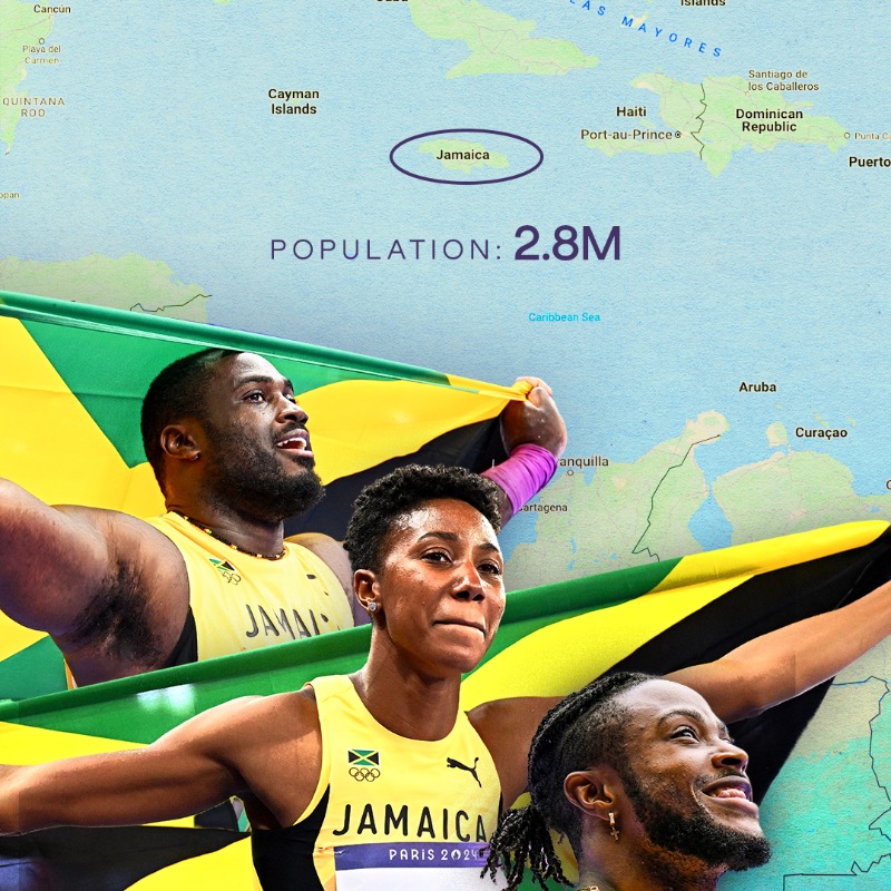 WorldAthletics's tweet photo. Small countries, big dreams 🫶

#Paris2024 feature ⬇️