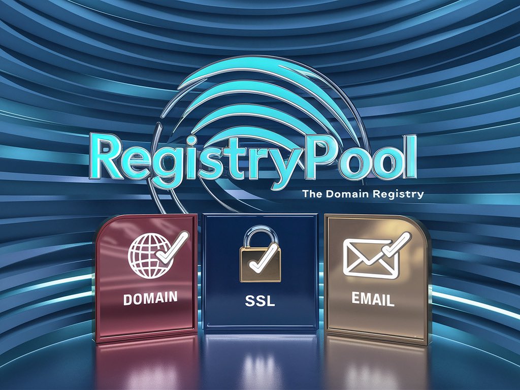 registrypoolcom's tweet image. Elevate Your Online Presence with RegistryPool!

🌐 Secure Your #Domain
🔒 Fortify with #SSL
📧 Professional #Email Solutions

🔹 Why RegistryPool?

•Effortless Domain Registration: Find and secure the perfect domain in minutes for only $16.99.
Visit registrypool.com
