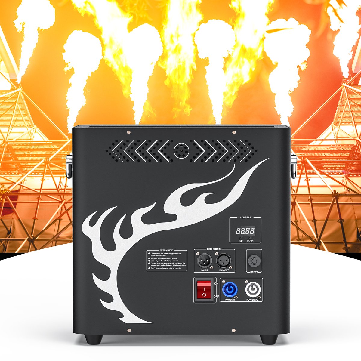 LisaUking14223's tweet image. 300W Dmx Control Stage Fire Machine Outdoor 3 Head Flame Machine

#firemachine #firemachines #sparkmachine #sparkmachines #spark #sparks #weddinglights #weddinglight #electronicspark #eventlight #eventlighting #eventlights #eventplanner #djlights #eventplanner #discolight