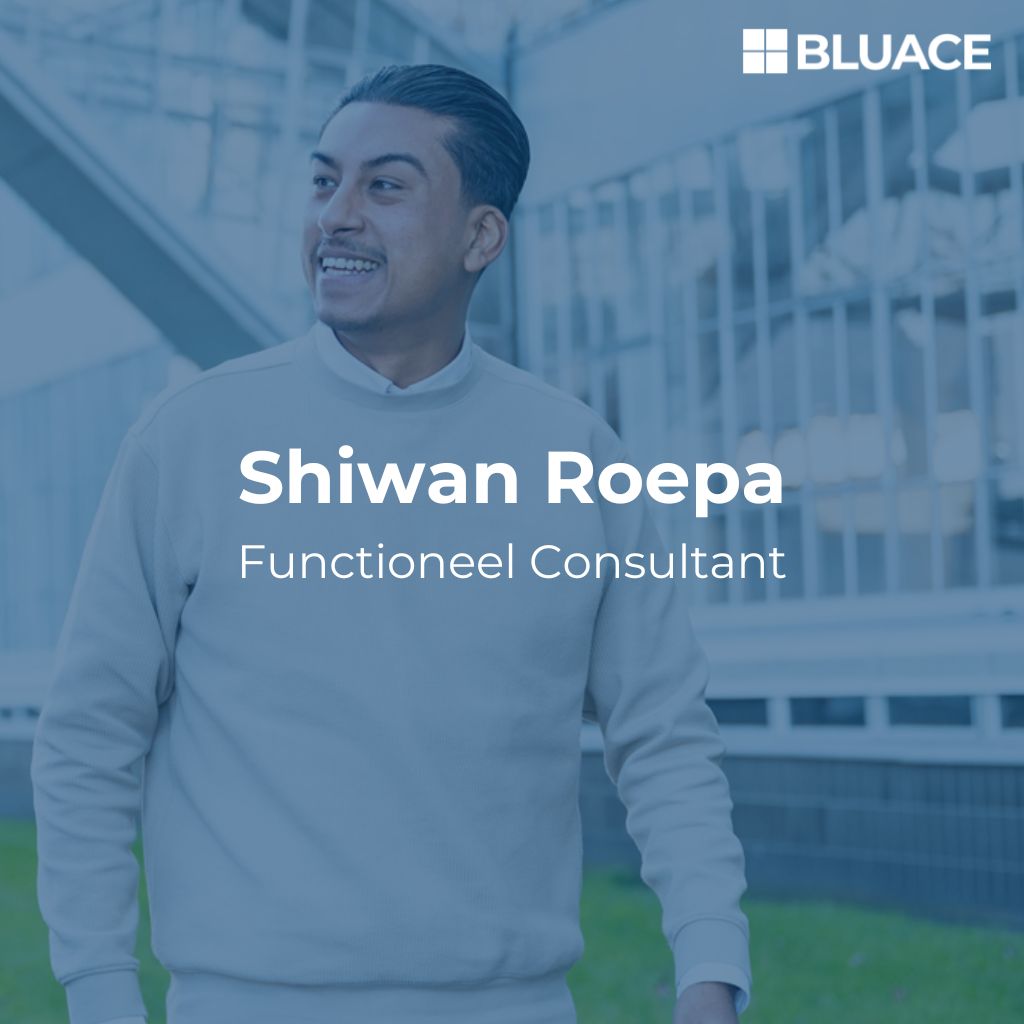Bluace1's tweet image. We laten jullie graag kennismaken met de mensen achter Bluace. Vandaag delen we het verhaal van onze functioneel consultant Shiwan Roepa! Hoe is hij bij Bluace terechtgekomen? 🌟 Dit en meer lees je in het verhaal van Shiwan ➡️ buff.ly/3AbLbFs

#functioneel #consultant