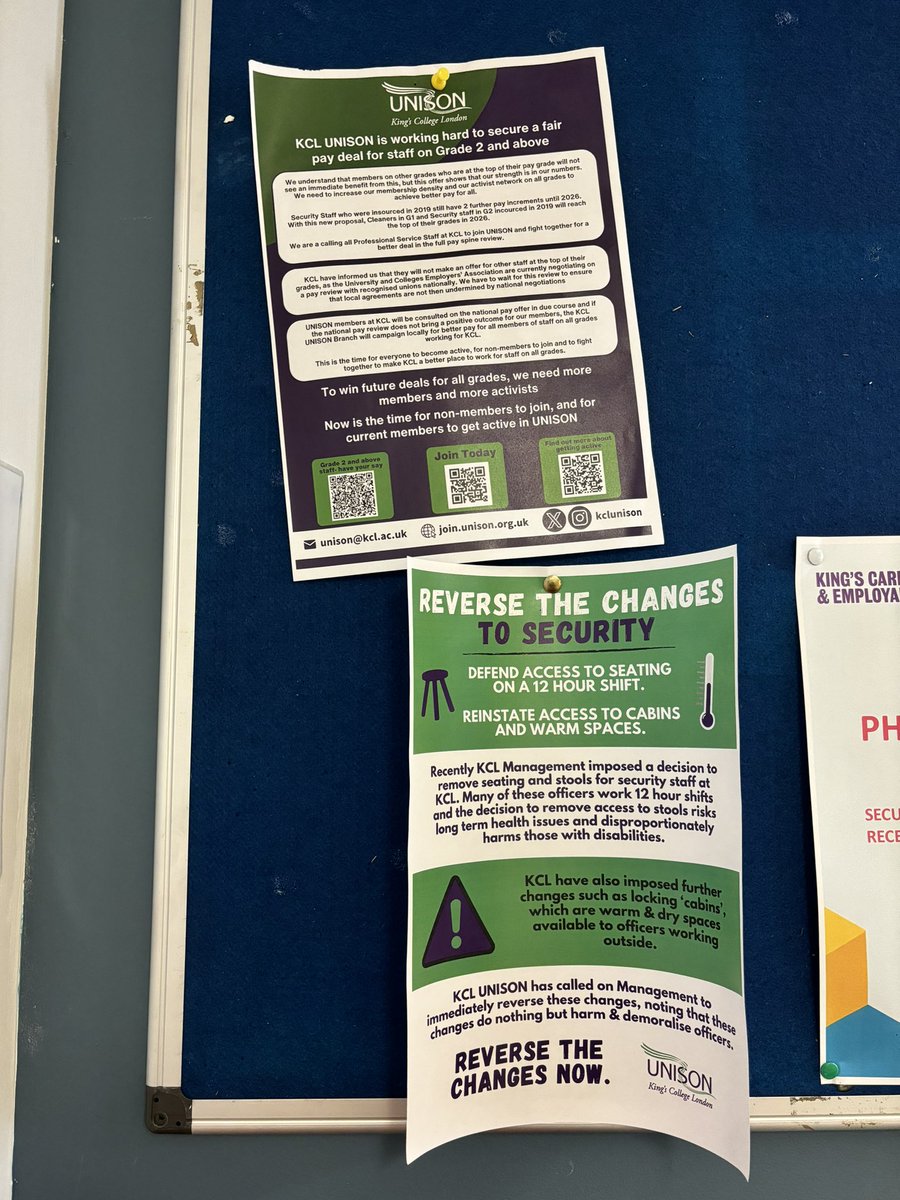 Great to see these posters going up in offices and on notice boards across campus! 🙌 
Thank you everyone 💪