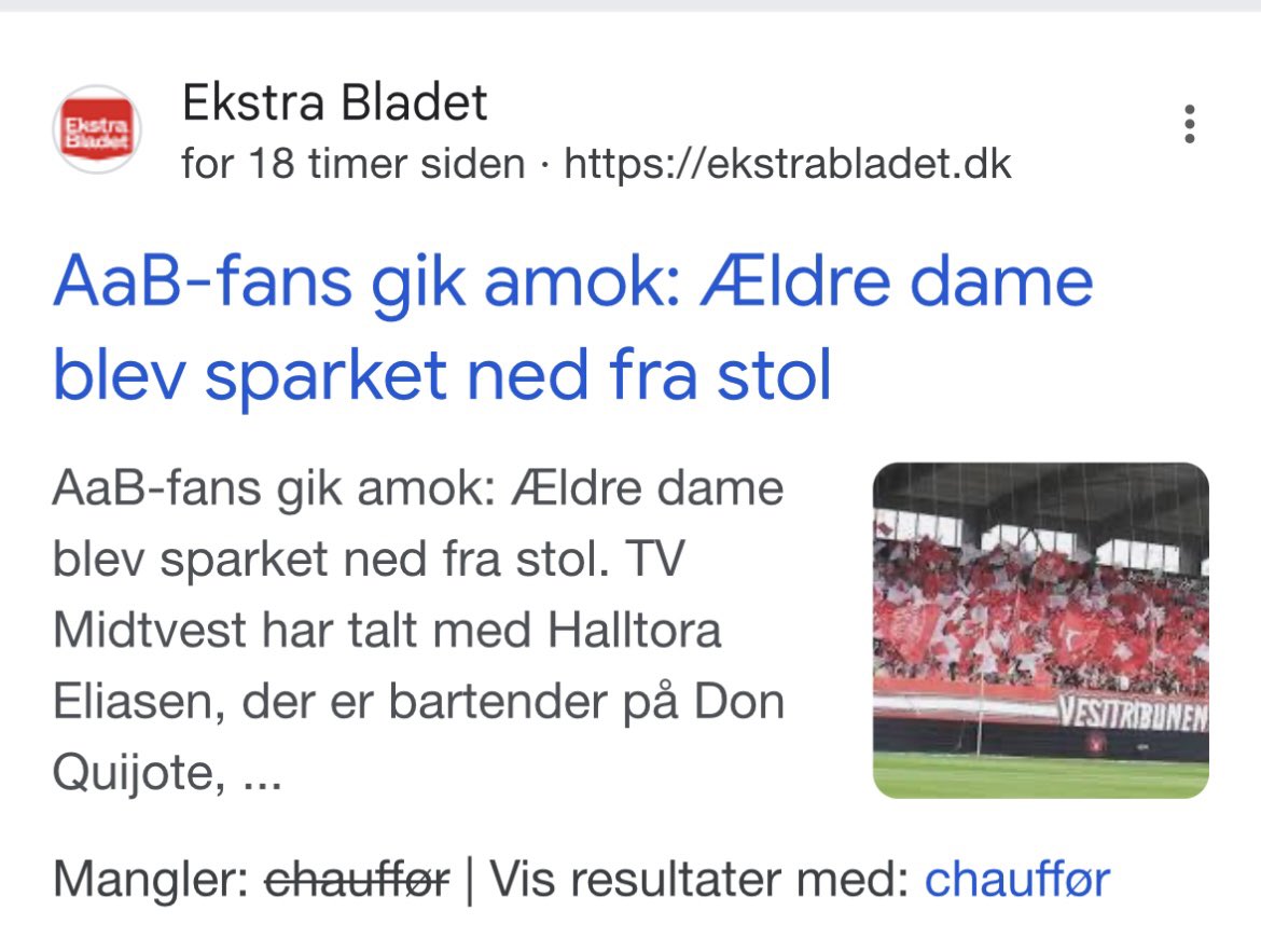 lallefrede's tweet photo. @SimonLynce Cry me a river altså, Ekstra bladet, nordjyske, tv2Nord, Campo og https://t.co/U1mAeWWtuN har os skrevet om episoden, men det er måske ikke godt nok for den evige offerklub #vstgn https://t.co/zAvvzfGbQH